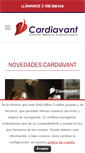 Mobile Screenshot of cardiavant.com